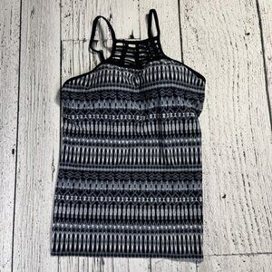 Free‎ Country Tankini Top Women's M Black UPF 50+ Free Shipping